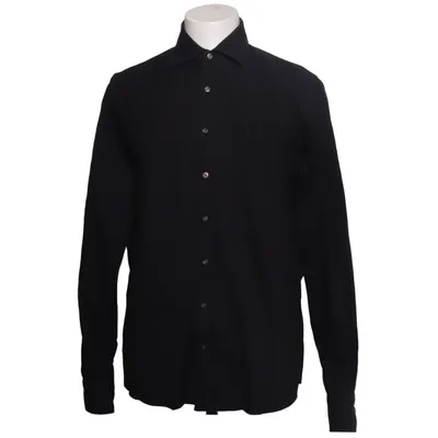 Shirt (Black) from Suitsupply Cotton