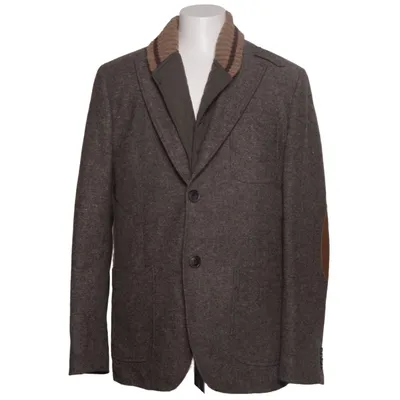 Blazer (Brun) fra Scotch & Soda Læder, Polyester, Viscose, Uld