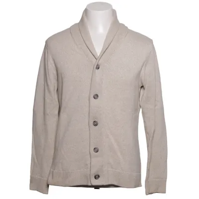 Cardigan (Blanc, Beige) de H&M Man Coton