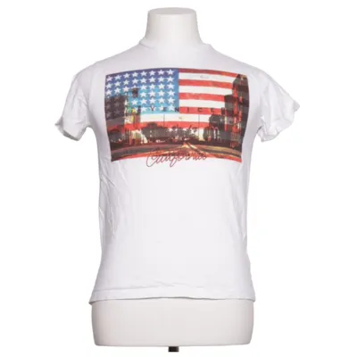 T-shirt (S21169 CALI WHITE) van Deeluxe Katoen