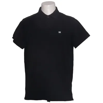 Poloshirt (Zwart) van Weekend Offender Katoen, Polyamide