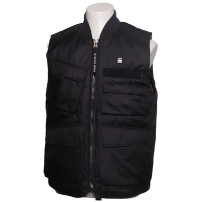 Outdoor Weste (Schwarz) von G-Star Raw Elasthan, Leder, Recyceltes Polyester