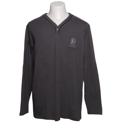 Henley shirt (Gray) from Lalique Cotton, Polyester