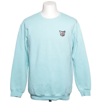 Sweatshirt (Turquoise) van Pari Katoen, Polyester