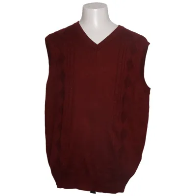 Pull sans manches (Rouge) de Coofandy Nylon, Viscose