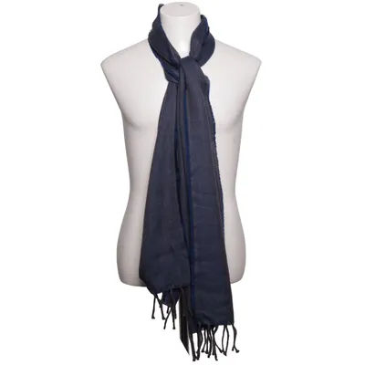 Scarf (Blue, Gray) from Contigo Wool