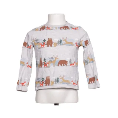 Långärmad t-shirt (Grå, Flerfärgad) från Tough Team Bomull, Viskos