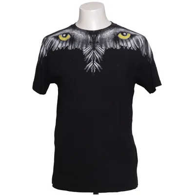 T-shirt (Sort, Grå, Gul) fra Marcelo Burlon Bomuld