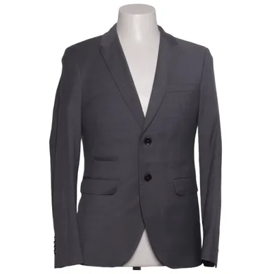 Kavaj (Grå) från White Bros. Elastan, Polyester, Viskos, Ull