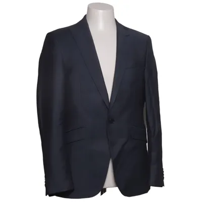 Blazer (Blå) fra Masterhand Mohair, Uld