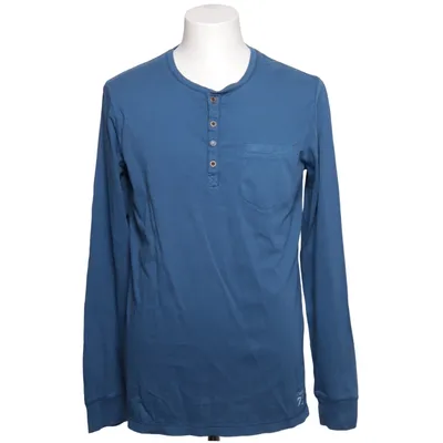 Henley shirt (Blue) from Campus 72 Cotton