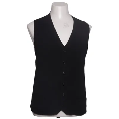 Gilet (Noir) de Hannes Roether Laine de mouton