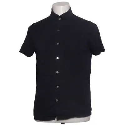 Chemise à manches courtes (Bleu) de Suitsupply Coton, Soie