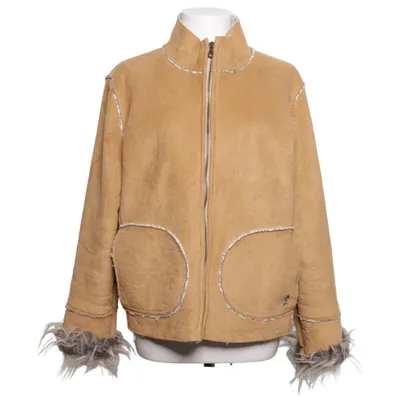 Shearlingjacka (Beige) från Donaldson Akryl, Polyamid, Polyester, Ull