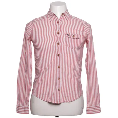 Shirt (Red, White) from Abercrombie & Fitch Cotton