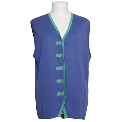 Vest (Blue, Green) from Lucia Acrylic, Wool