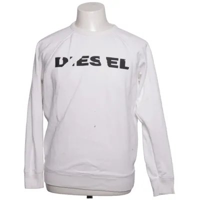 Sweatshirt (White) from Diesel Cotton, Polyester