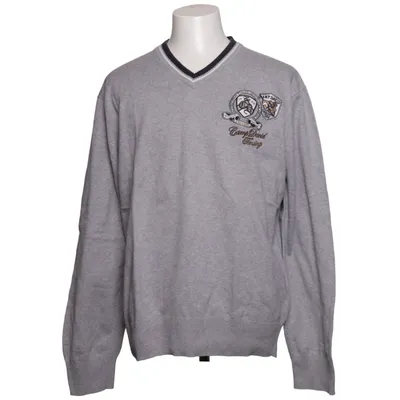 Pullover (Gray) from Camp David Cotton, Wool