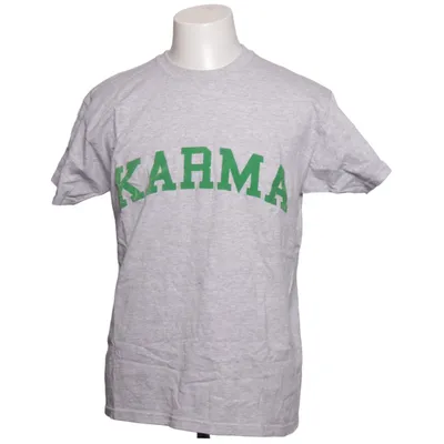 T-shirt (Gray, Green) from L.A.LU Design Cotton, Polyester