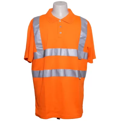 Polo shirt (Orange, Silver) from Planam