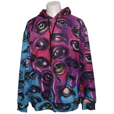 Hoodie (Blue, Pink, Multicolored) from Hoodie Lab Cotton, Polyester