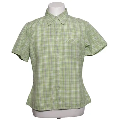 Short sleeve shirt (Green, White) from Maul Polyester, Viscose