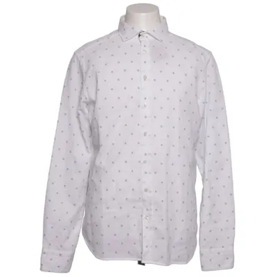 Shirt (White, Blue) from Exibit