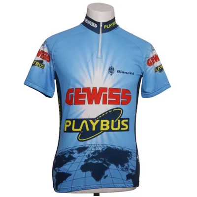Bicycle shirt (Blue, Multicolored) from Bianchi Polyester