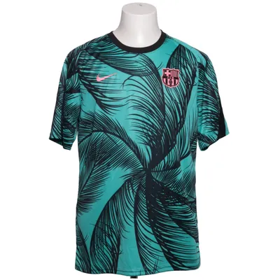 Fodboldtrøje (Turkis, Sort) fra Nike Polyester