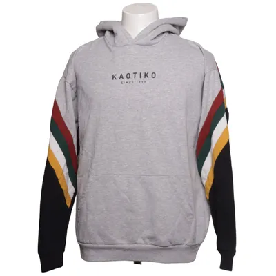 Sweat à capuche (Gris, Multicolore) de Kaotiko Coton, Polyester