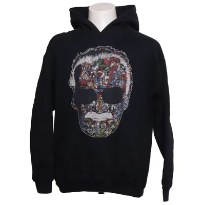 Kapuzenpullover (Schwarz) von Gildan Baumwolle, Polyester