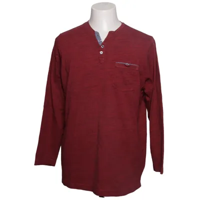 Henley shirt (Red) from Babista Cotton, Polyester