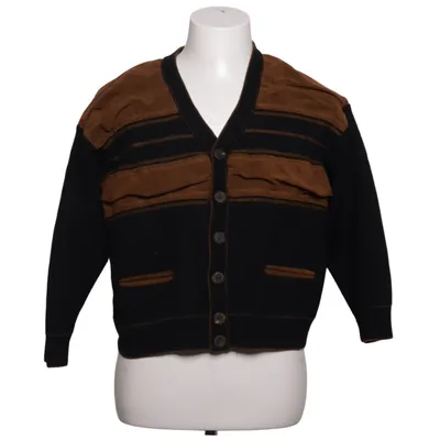 Cardigan (Sort, Brun) fra Dalmine Uld