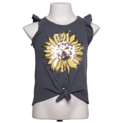 Haut (Gris, Jaune) de Haute Hippie Coton, Polyester