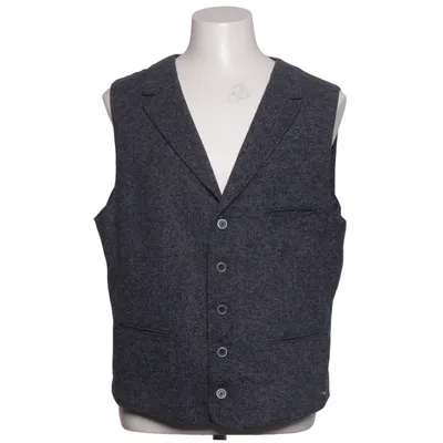 Suit vest (Gray) from Emilio Adani Polyester, Viscose