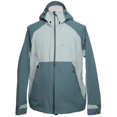 Regenjack (Blauw, Wit) van Quechua Elastaan, Polyamide, Polyester, Polyurethaan