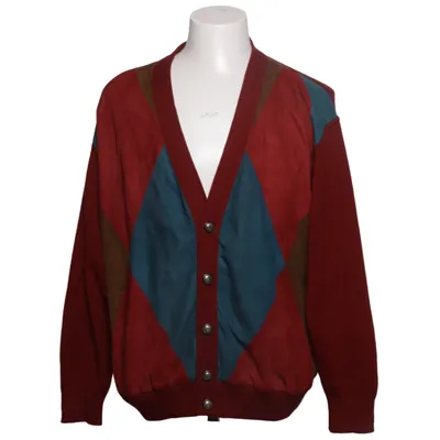 Cardigan (Rød, Blå, Brun) fra Explorer Akryl, Merinould