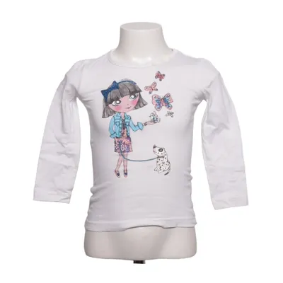 Langærmet t-shirt (Hvid, Flerfarvet) fra Palomino by C&A Bomuld