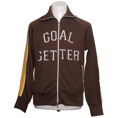Sports jacket (Brown, White, Yellow) from Abrams Cotton, Polyester