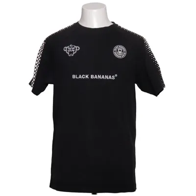 T-shirt (Svart, Vit) från Black Bananas Bomull, Elastan