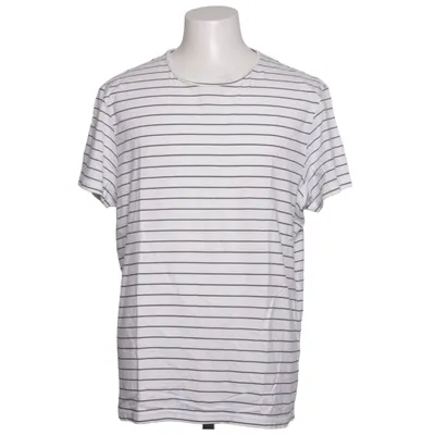 T-shirt (Blanc, Bleu) de Burton Menswear Coton