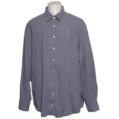 Shirt (Blue, White) from Johann Popken Cotton