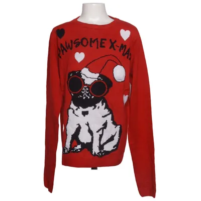 Julesweater (Rød, Hvid, Sort) fra Pepperts Akryl