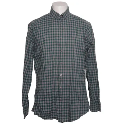 Shirt (Green, Beige) from Strauss Innovation Cotton