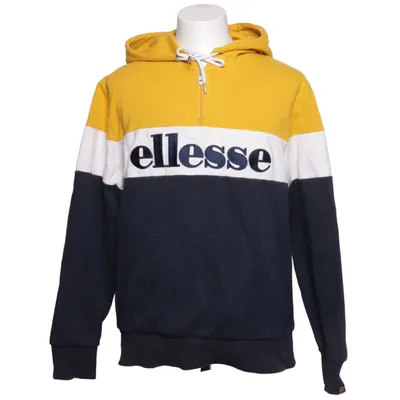 Huvtröja (Blå, Gul, Vit) från Ellesse Bomull, Elastan, Polyester