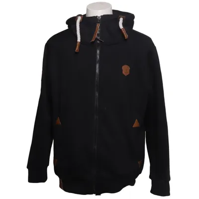 Hoodie (Black) from Vinte Cotton, Polyester