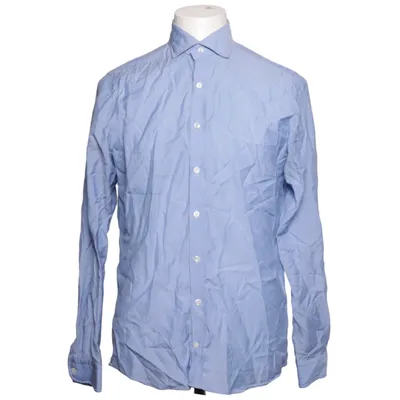 Skjorta (Blå) från Joe Merino Tencel, Ull