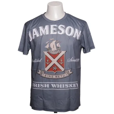 T-shirt (Grijs) van Jameson Elastaan, Polyester