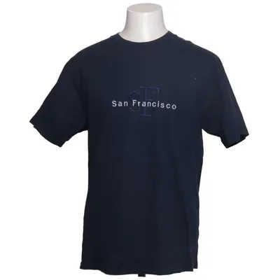 T-shirt (Bleu) de Alstyle Coton