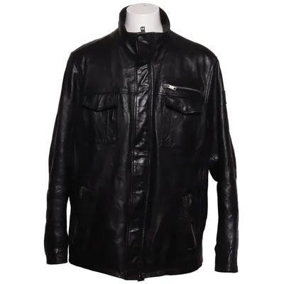 Leather jacket (Black) from Angelo Litrico